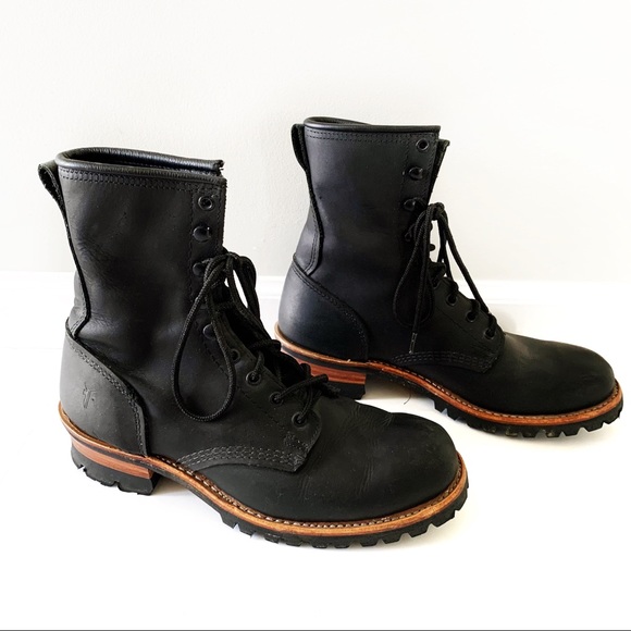 frye folsom plain toe boot